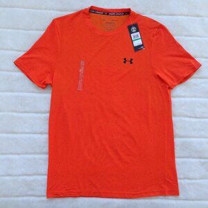 NWT Under Armour T-Shirt Men's Large Orange